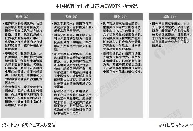 花卉市场swot分析? 花卉企业swot分析!